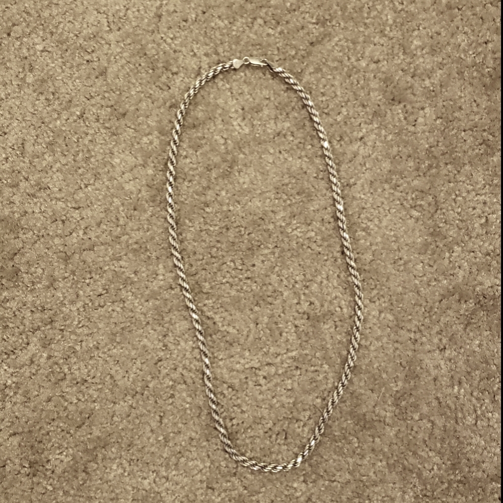 925 Sterling Silver Rope Chain